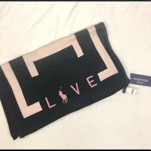 Authentic Polo Ralph Lauren Love scarf